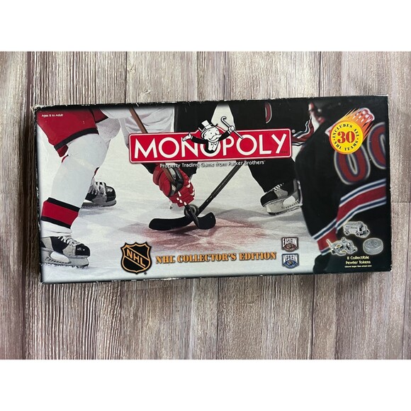 monopoly Other - 1999 NHL Eastern/Western Conference Collector's Edition Monopoly Game